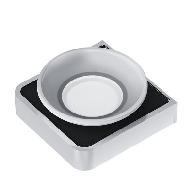 Мыльница стеклянная настенная Damixa Jupiter DA7734200 хром