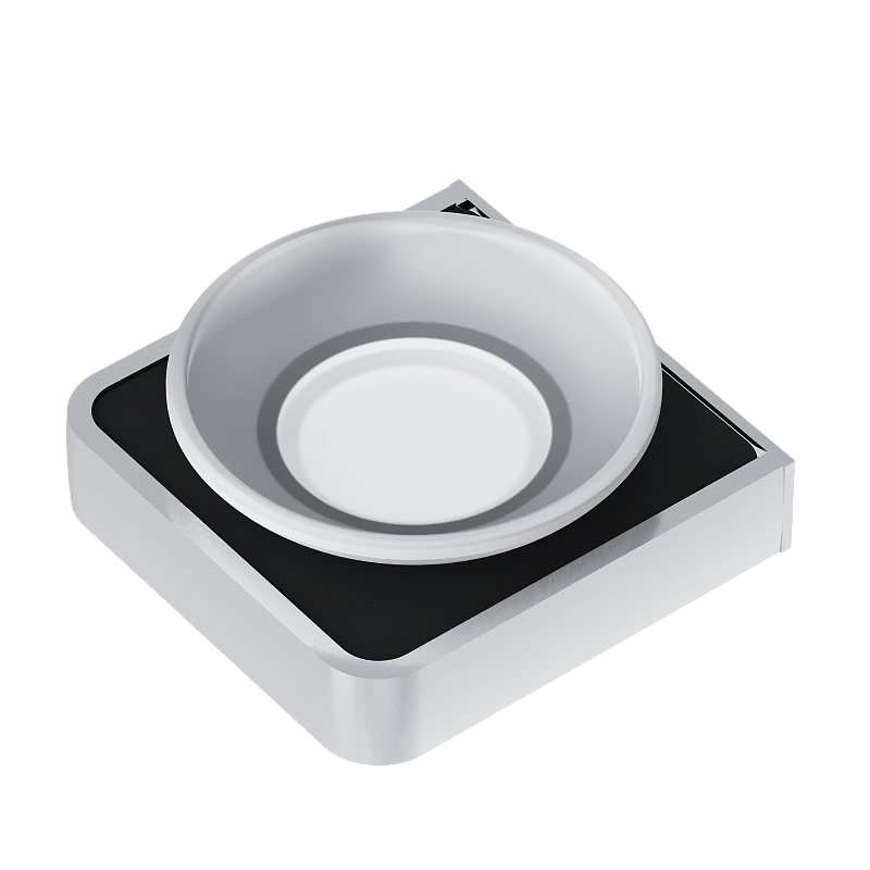 Мыльница стеклянная настенная Damixa Jupiter DA7734200 хром