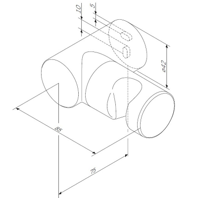 Встраиваемая душевая система AM.PM Like хром: тропический верхний душ, излив с душевой лейкой, модуль MultiDock