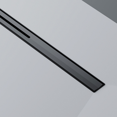 Душевой трап (лоток) 100 AM.PM MasterFlow Slim W01SC-S11-100-05BM комбинированный затвор с черной матовой решеткой