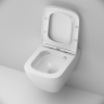 Унитаз подвесной AM.PM Spirit 2.0 C701701SC безободковый с сиденьем микролифт, белый