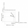 Душевой поддон Wasserkraft Wiese 84T03