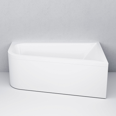 Ванна акриловая 160x100 AM.PM Spirit W72A-160R100W-A2 асимметричная белая глянцевая