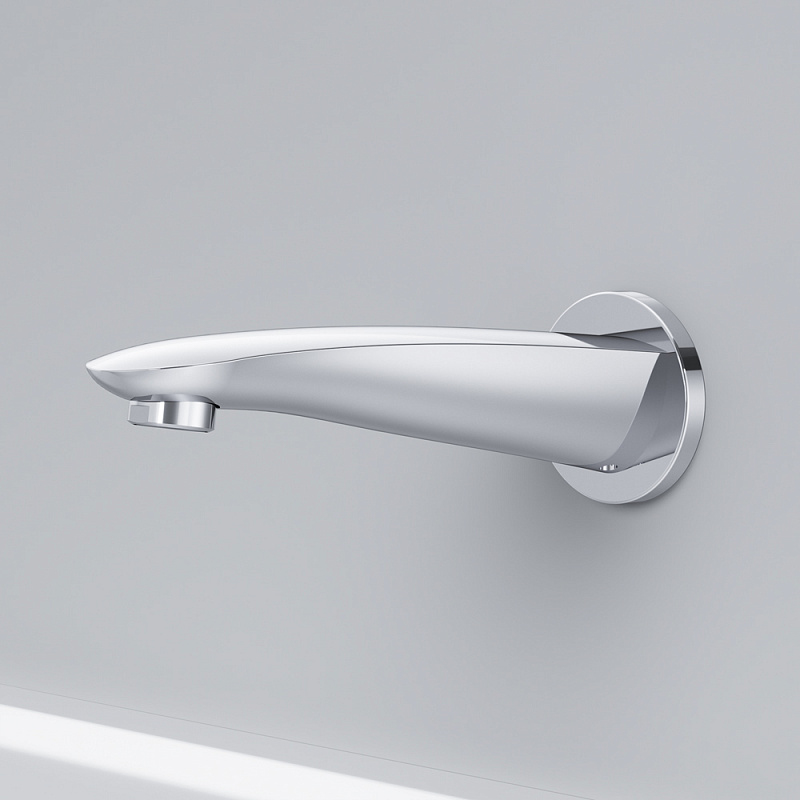 Встраиваемая душевая система AM.PM Like хром: тропический верхний душ, излив, модуль MultiDock