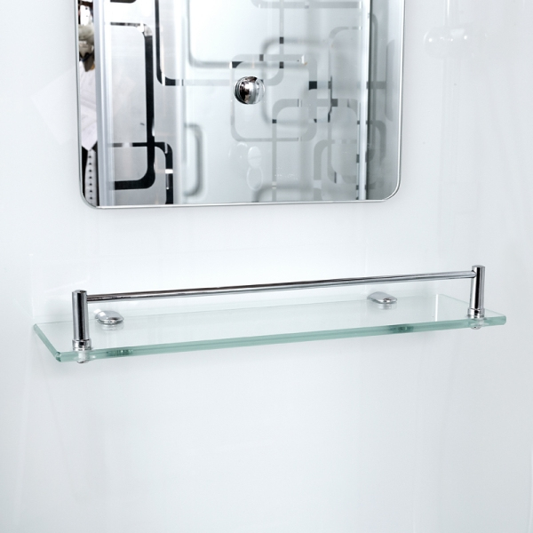 Душевая кабина AvaCan EM5011 N LED с гидромассажем 110x110 см, EM5011NLED+GM