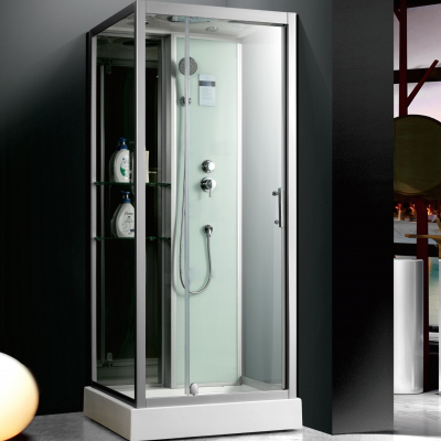 Душевая кабина Frank F-501 90x85 см пристенная, с турецкой баней, 29607950