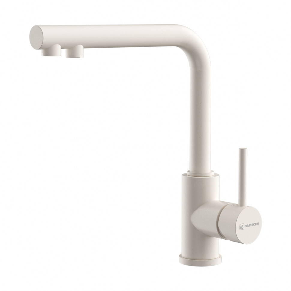 Смеситель для кухни Omoikiri Nakagawa 2 Plus-PA латунь/пастила, 4994421