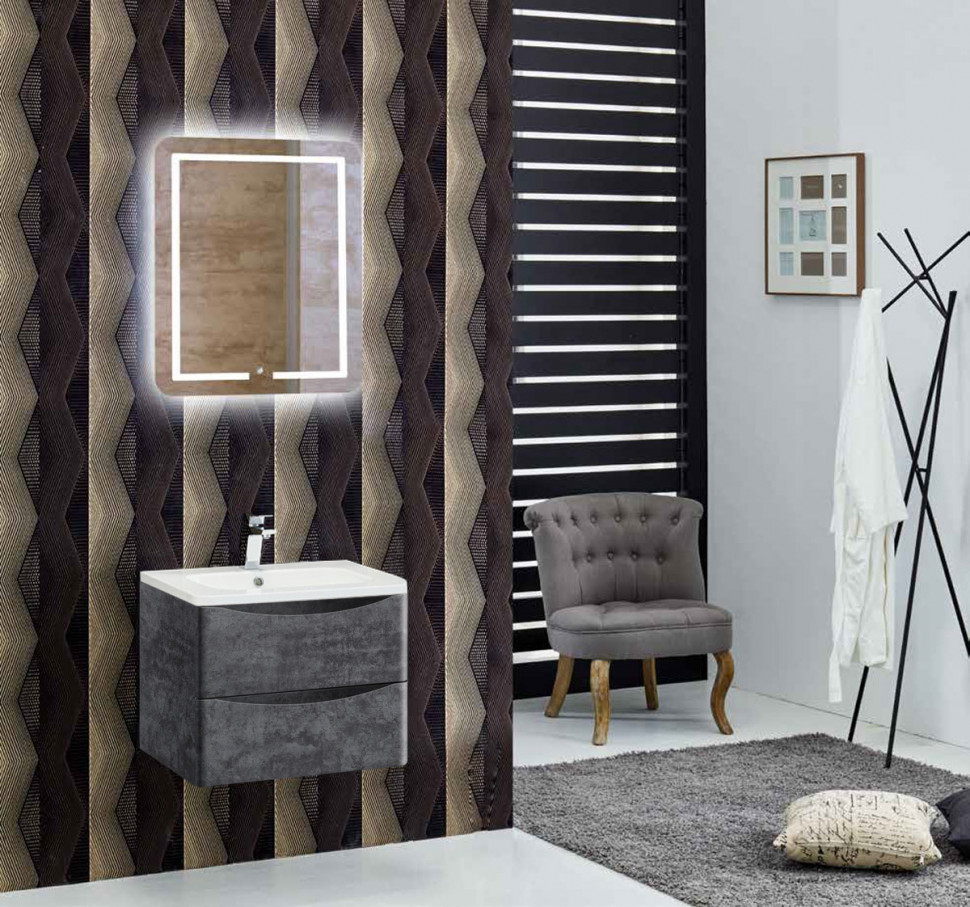 База под раковину Roberta 600 Stone