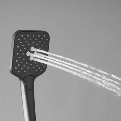 Душевая стойка Cube VSFS-1C1MB, черный