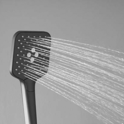 Душевая стойка Cube VSFS-1C1MB, черный