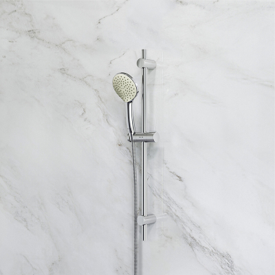 Душевой гарнитур AM.PM Gem F0190000 штанга, шланг, лейка 1 режим, хром