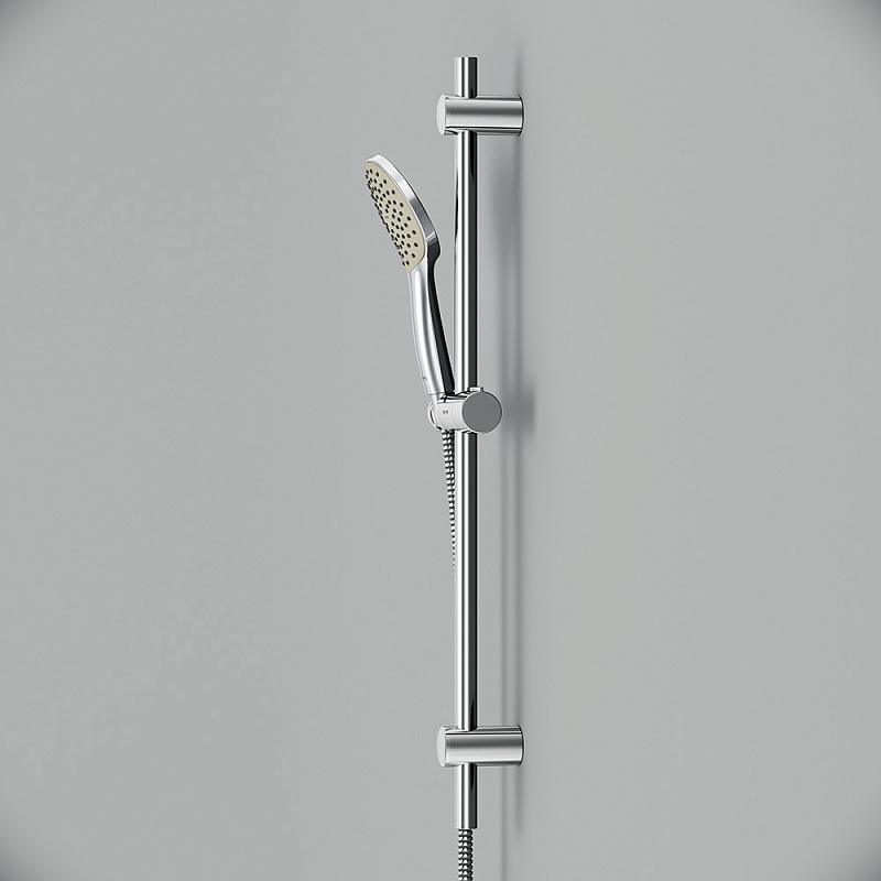 Душевой гарнитур AM.PM Gem F0190000 штанга, шланг, лейка 1 режим, хром
