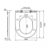 Унитаз подвесной AM.PM Spirit 2.0 C701700WH безободковый c сиденьем микролифт 58WH, белый