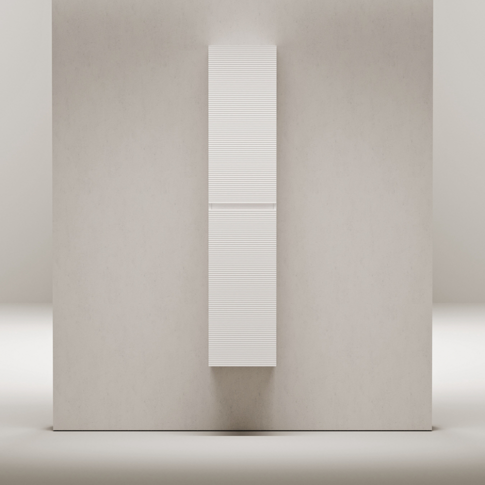 Шкаф-пенал SANCOS Folk подвесной, Bianco 350х350х1650 мм, PFL35W