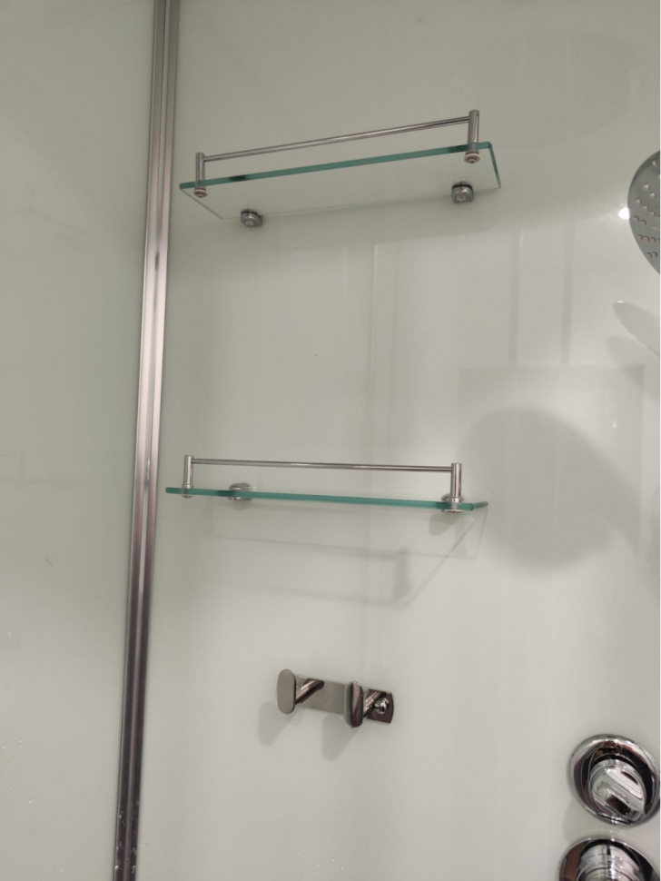 Душевая кабина Frank F409/2 Brilliant без крыши 90x90 см, 184009