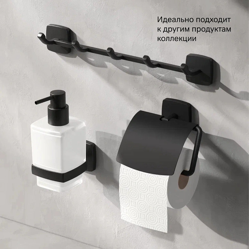 Держатель для туалетной бумаги настенный AM.PM Gem A90341422 черный