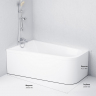 Ванна акриловая 100x160 AM.PM Spirit W72A-160L100W-A2 асимметричная белая глянцевая