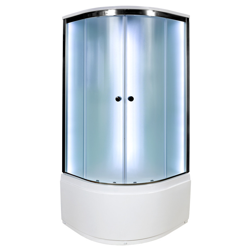 Душевая кабина DTO D 80 S Led (80x80)