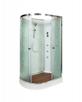 Душевая кабина AvaCan EM 2012 N R с гидромассажем 120x90 см, EM2012RNGM