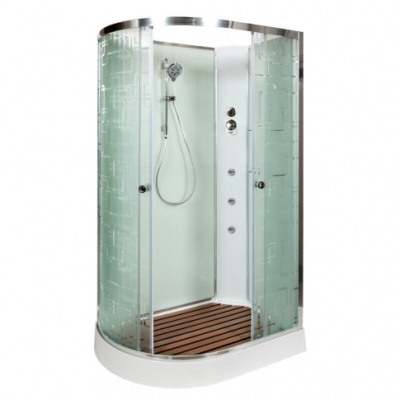 Душевая кабина AvaCan EM 2012 N R с гидромассажем 120x90 см, EM2012RNGM