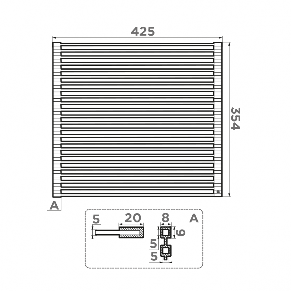 Ролл-мат Omoikiri ROLL-02-IN              , 4997004