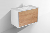 База под раковину Alessia 900 Y.Oak+L.White