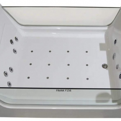 Ванна гидромассажная Frank F156 170x120 пристенная, 2016439109