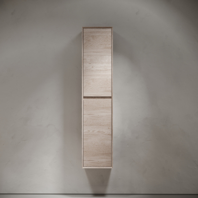 Шкаф-пенал SANCOS Marmi 1.0 подвесной, дуб галифакс натуральный 350х300х1600, PMR35EG