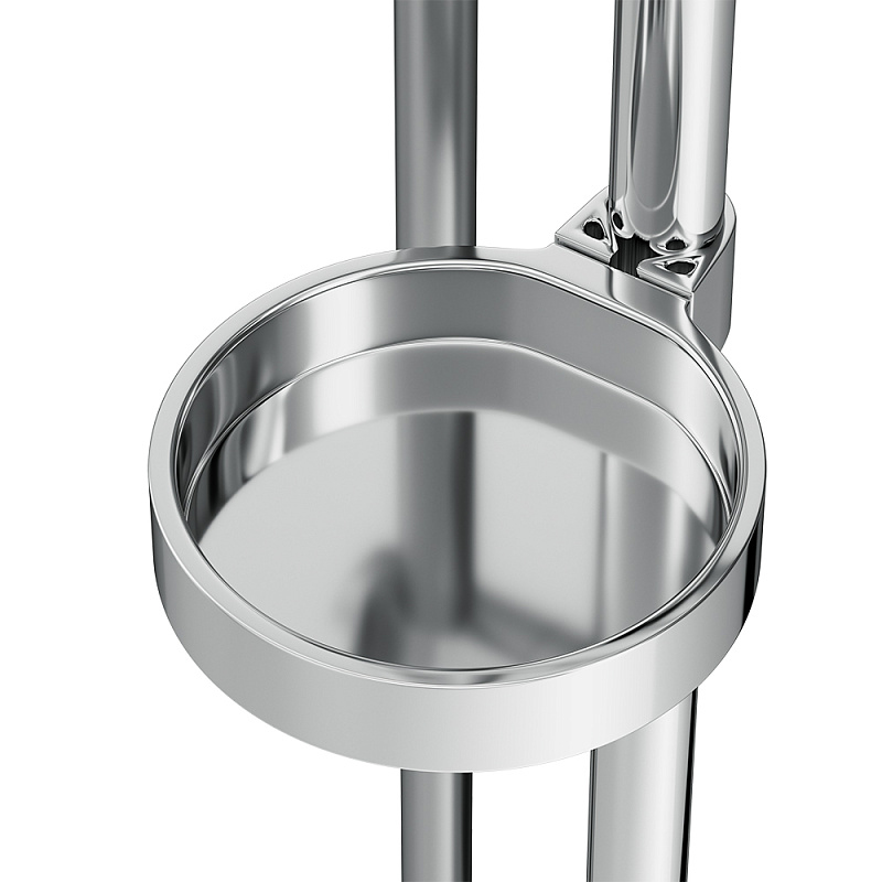 Душевой гарнитур AM.PM Bliss L F0153164 штанга, шланг, лейка 5 режимов, хром