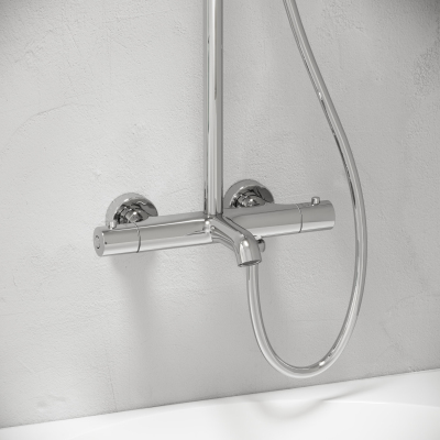 Душевая система Sancos Game с термостатом хром,SC3001LCH