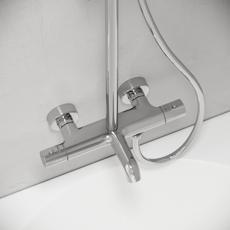 Душевая система Sancos Game с термостатом хром,SC3001LCH