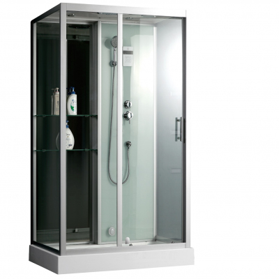 Душевая кабина Frank F-503-1 120x85 см с турецкой баней, 2355756