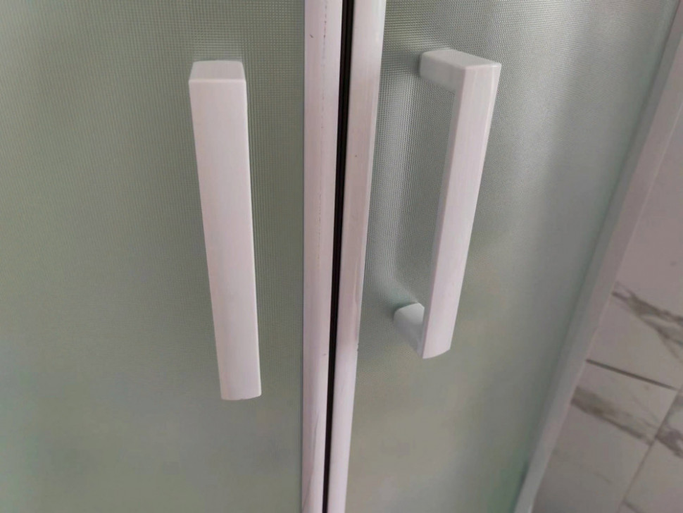 Душевая кабина Frank F412R М White без крыши матовое стекло 120x80 см, 20023