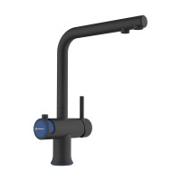Смеситель для кухни Omoikiri Hotaru-GB-IB латунь/графит/indigo blue, 4994499