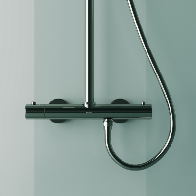 Душевая система Sancos Game с термостатом хром,SC3002CH