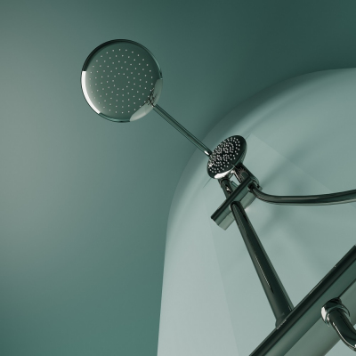 Душевая система Sancos Game с термостатом хром,SC3002CH