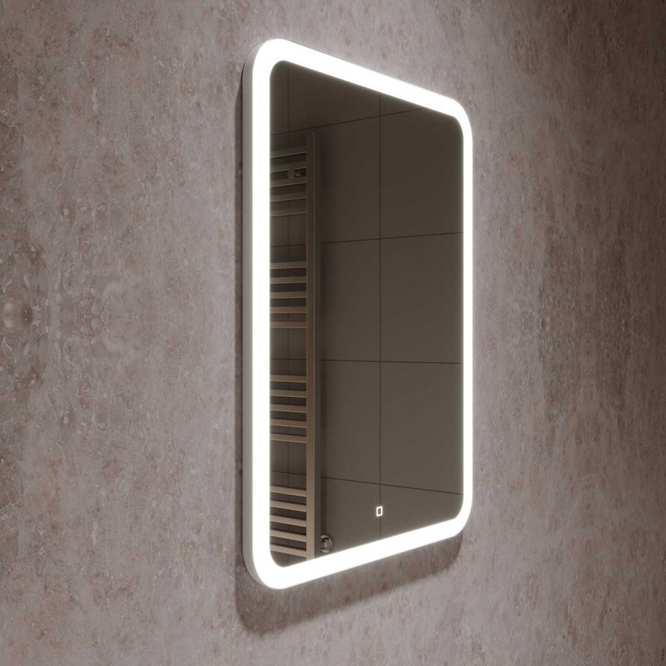 Зеркало LED VLM-2A685 685x915 c сенсорным выключателем и диммером