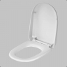 Унитаз подвесной AM.PM Sensation C301700WH безободковый c сиденьем микролифт, белый
