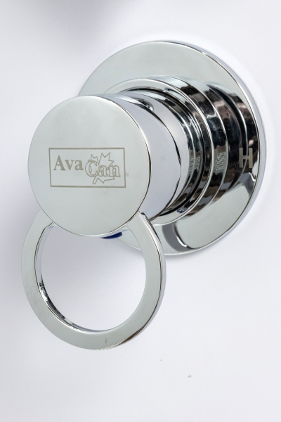 Душевая кабина AvaCan EM2012 N R LED с гидромассажем 120x90 см, EM2012RNLED+GM