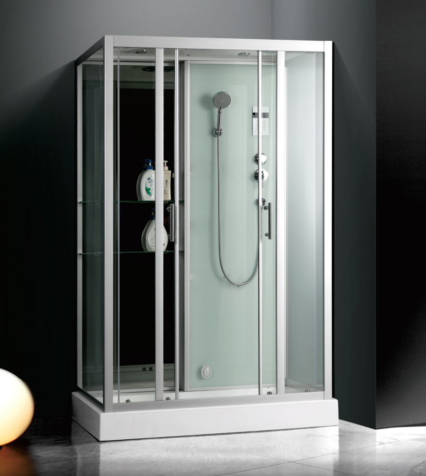 Душевая кабина Frank F-504-1 130x85 см с турецкой баней, 23776987