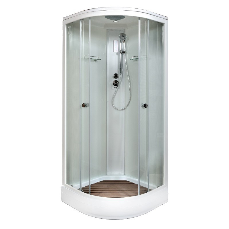 Душевая кабина DTO DM 2090 с электрикой (90x90)