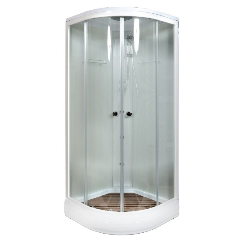 Душевая кабина DTO DM 2090 с электрикой (90x90)