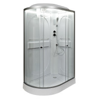 Душевая кабина DTO L 602 R LED (120x80)