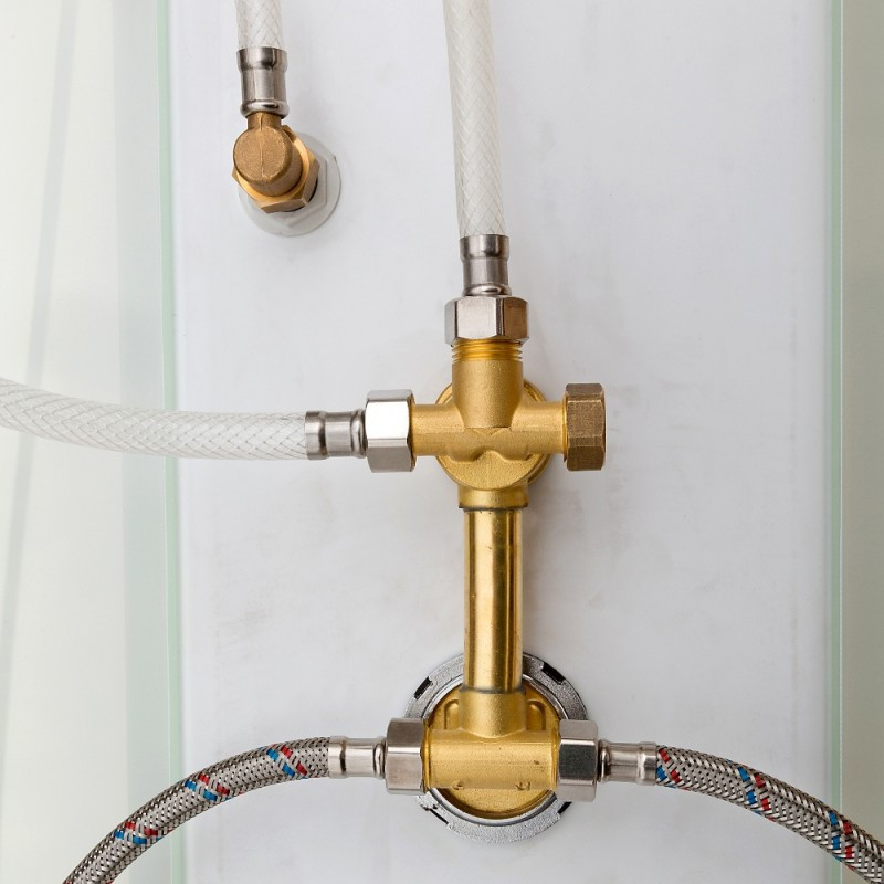 Душевая кабина DTO L 602 R LED (120x80)