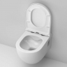 Унитаз подвесной AM.PM Like C801701SC безободковый с сиденьем микролифт. белый