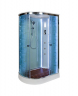 Душевая кабина AvaCan EM2012 R LED с гидромассажем 120x90 см, EM2012RLED+GM