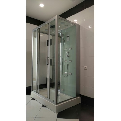 Душевая кабина Frank F-505-1 140x85 см с турецкой баней, 2457800