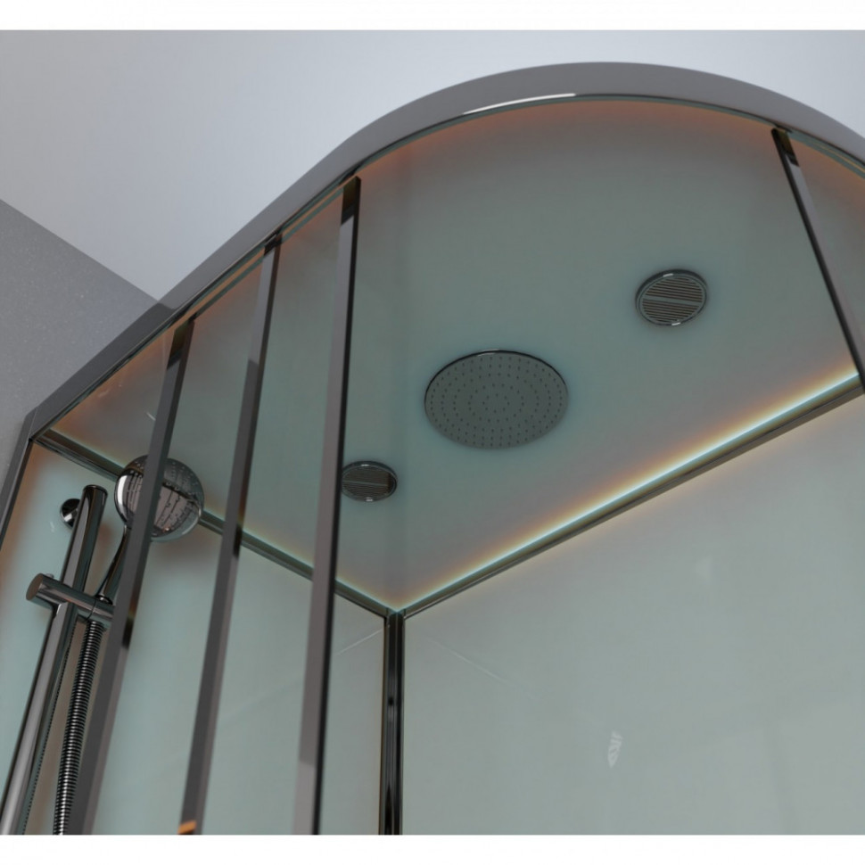 Душевая кабина Frank F418L Brilliant 100x80 см, 163009