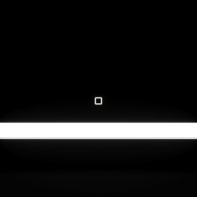 Зеркало LED VLM-2A915 915x685 c сенсорным выключателем и диммером