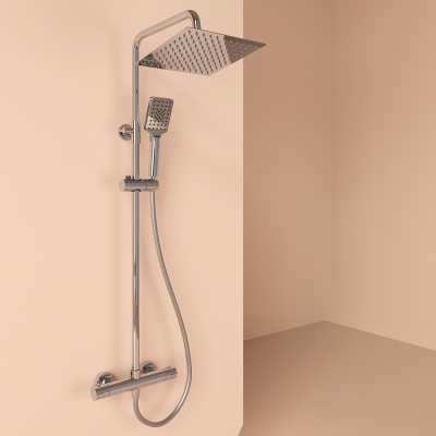 Душевая система Sancos Kanedo с термостатом хром,SC7100CH